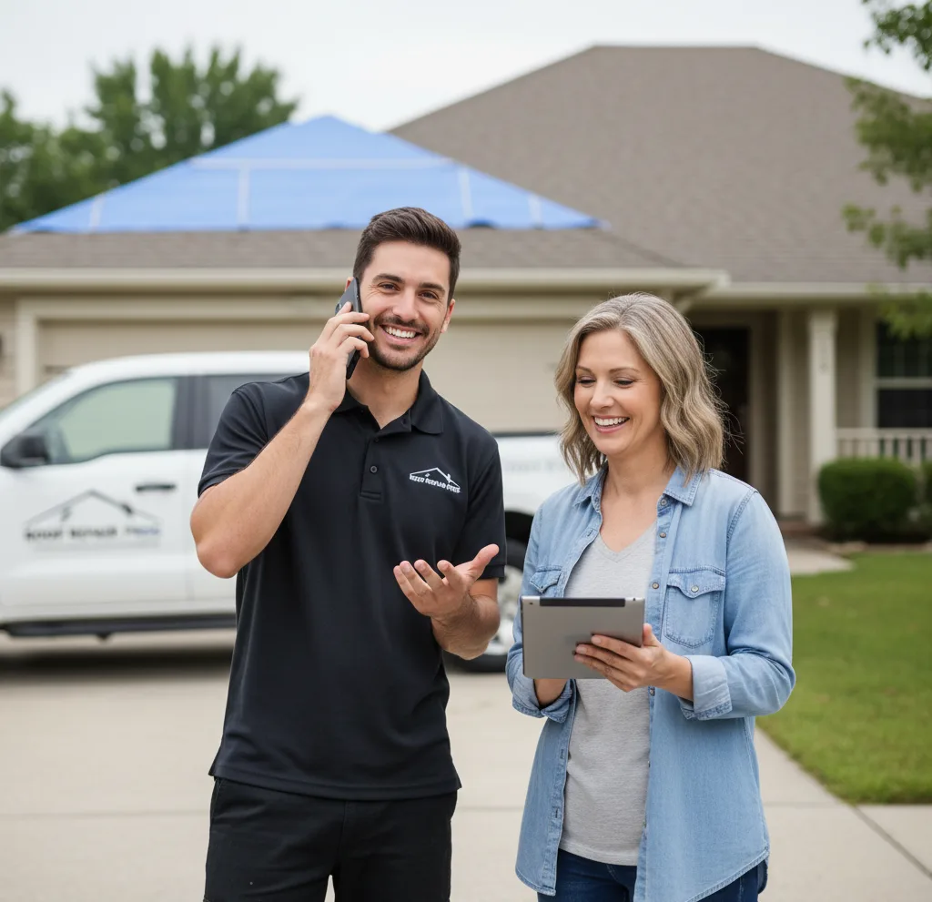 Modern Solutions Roof Repair customer support in Vian